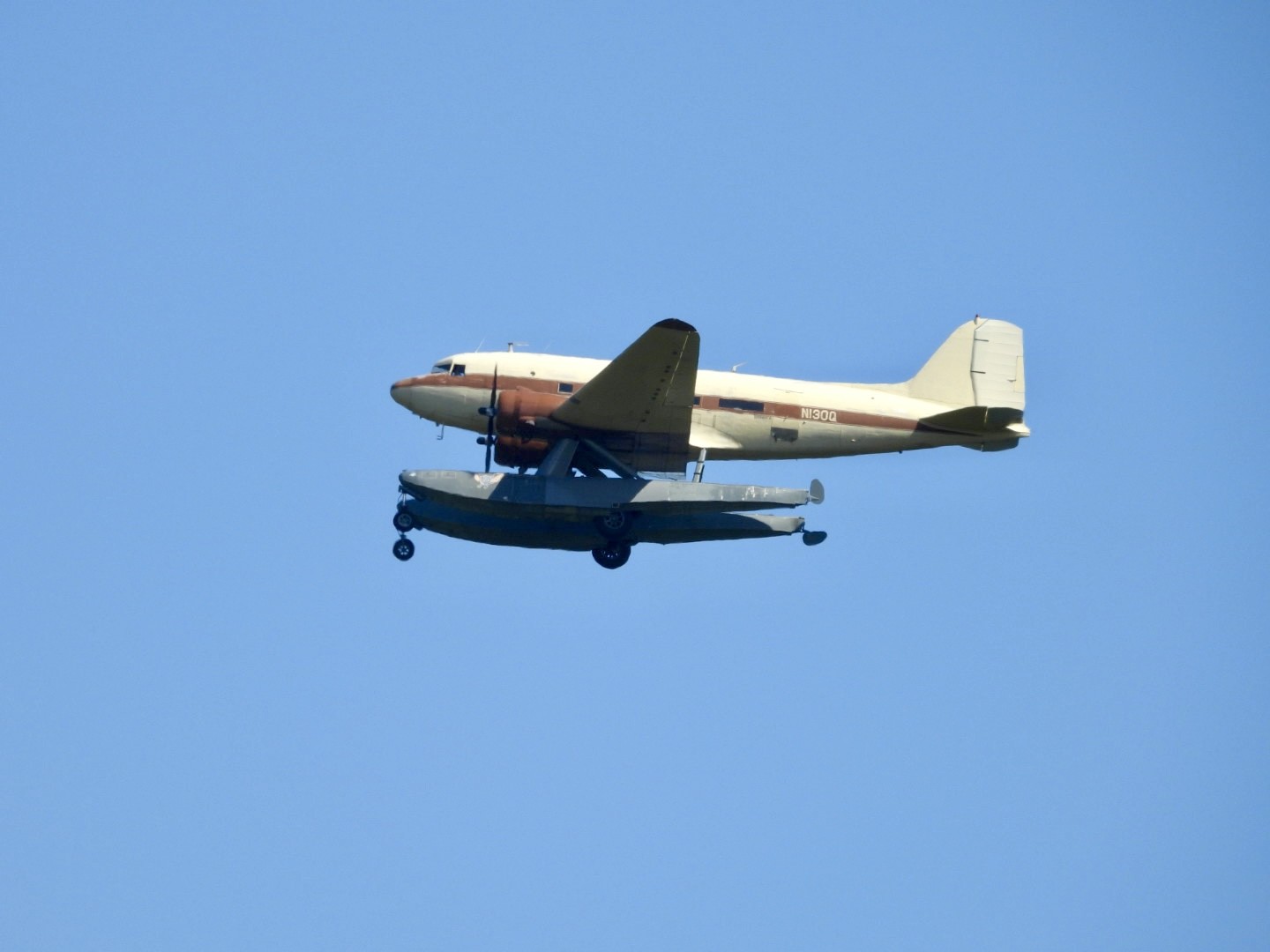 DC-3 Landing on Moosehead Lake